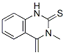 3-METHYL-4-METHYLENE-3,4-DIHYDROQUINAZOLINE-2(1H)-THIONE Struktur