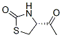 2-Thiazolidinone, 4-acetyl-, (R)- (9CI) Struktur