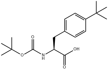 BOC-L-4-TERT-BUTYL-PHE Struktur