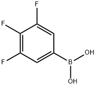 3,4,5-Trifluorophenylboronic acid Structure