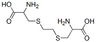 2-amino-3-[2-(2-amino-2-carboxy-ethyl)sulfanylethylsulfanyl]propanoic acid Struktur