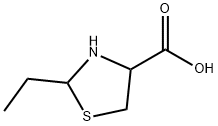 ETHYL-L-THIAZOLIDINE-4-CARBOXYLATE Struktur