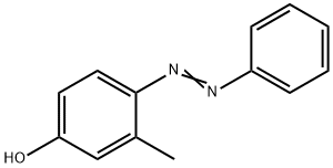 3-Methyl-4-phenylazophenol Struktur