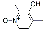 3-Pyridinol,2,4-dimethyl-,1-oxide(9CI) Struktur