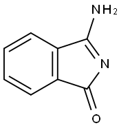 3-亞氨基異吲哚啉酮, 14352-51-3, 結(jié)構(gòu)式