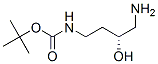 Carbamic acid, (4-amino-3-hydroxybutyl)-, 1,1-dimethylethyl ester, (R)- (9CI) Struktur