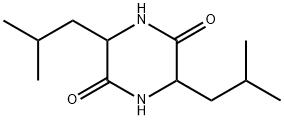 3,6-Diisobutylhexahydropyrazine-2,5-dione Struktur