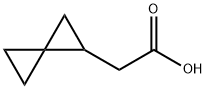 spiropentaneacetic acid Struktur