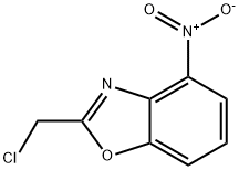 2-(CHLOROMETHYL)-4-NITRO-1,3-BENZOXAZOLE Struktur