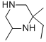 2-Ethyl-2,6-dimethyl-piperazine Struktur