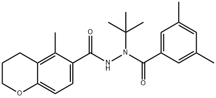 クロマフェノジド 化學(xué)構(gòu)造式