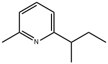 Pyridine, 2-methyl-6-(1-methylpropyl)- (9CI) Struktur