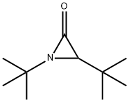 1,3-Ditert-butylaziridine-2-one Struktur