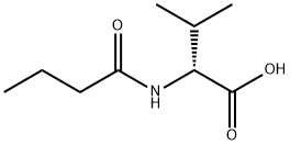 D-Valine,  N-(1-oxobutyl)-  (9CI) Struktur