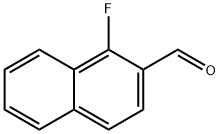 1-FLUORONAPHTHALENE-2-CARBALDEHYDE Struktur