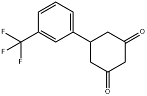 1,3-Cyclohexanedione, 5-[3-(trifluoroMethyl)phenyl]-, 144128-67-6, 結(jié)構(gòu)式