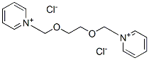 1,1'-[ethylenebis(oxymethylene)]dipyridinium dichloride   Struktur