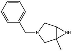 3,6-Diazabicyclo[3.1.0]hexane,1-methyl-3-(phenylmethyl)-(9CI) Struktur