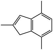 2,4,7-TRIMETHYL-1H-INDENE Struktur