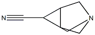 4-Azatricyclo[2.2.1.02,6]heptane-1-carbonitrile(9CI) Struktur