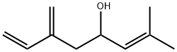 2-methyl-6-methyleneocta-2,7-dien-4-ol Struktur