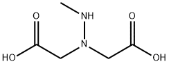 Acetic acid, 2,2-(methylhydrazono)bis- (9CI) Struktur