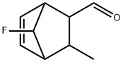 Bicyclo[2.2.1]hept-5-ene-2-carboxaldehyde, 7-fluoro-3-methyl- (9CI) Struktur