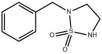 2-BENZYL-[1,2,5]THIADIAZOLIDINE 1,1-DIOXIDE Struktur