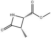 2-Azetidinecarboxylicacid,3-methyl-4-oxo-,methylester,cis-(9CI) Struktur