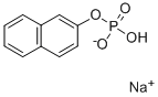 2-NAPHTHYL PHOSPHATE MONOSODIUM SALT Structure