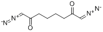 bis(diazoacetyl)butane Struktur