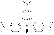 Tris[p-(dimethylamino)phenyl]phosphine sulfide Struktur