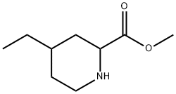 4-ETHYL-PIPERIDINE-2-CARBOXYLIC ACID METHYL ESTER Struktur