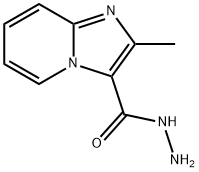 2-METHYL-IMIDAZO[1,2-A]PYRIDINE-3-CARBOXYLIC ACID HYDRAZIDE Struktur