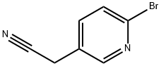 (6-BROMO-PYRIDIN-3-YL)-ACETONITRILE Struktur