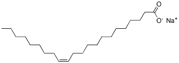 sodium (Z)-docos-13-enoate  Struktur