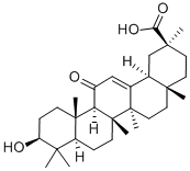 18α-甘草次酸, 1449-05-4, 結(jié)構(gòu)式