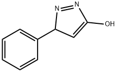 3-phenyl-4,5-dihydro-1H-pyrazol-5-one Struktur