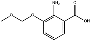 Benzoic acid, 2-amino-3-(methoxymethoxy)- (9CI) Struktur