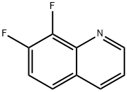 7,8-Difluoroquinoline Struktur