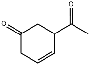 3-Cyclohexen-1-one, 5-acetyl- (9CI) Struktur