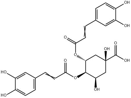 (1S)-1β,3β-ジヒドロキシ-4β,5α-ビス[3-(3,4-ジヒドロキシフェニル)アクリロイルオキシ]シクロヘキサン-1-カルボン酸