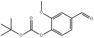 TERT-BUTYL 4-FORMYL-2-METHOXYPHENYL CARB ONATE, 99 Struktur