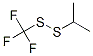 Trifluoromethyl isopropyl disulfide Struktur