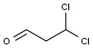 3,3-Dichloropropanal Struktur