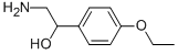 2-amino-1-(4-ethoxyphenyl)ethanol Struktur