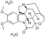 BRUCINE DIHYDRATE Struktur