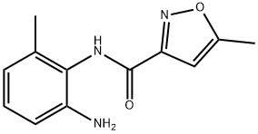 N-(2-amino-6-methyl-phenyl)-5-methyl-oxazole-3-carboxamide Struktur