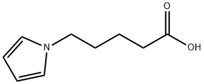 5-(1H-pyrrol-1-yl)pentanoic acid Struktur