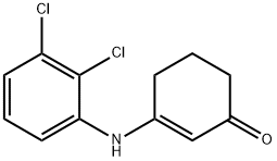 2-cyclohexen-1-one, 3-[(2,3-dichlorophenyl)amino]- Struktur